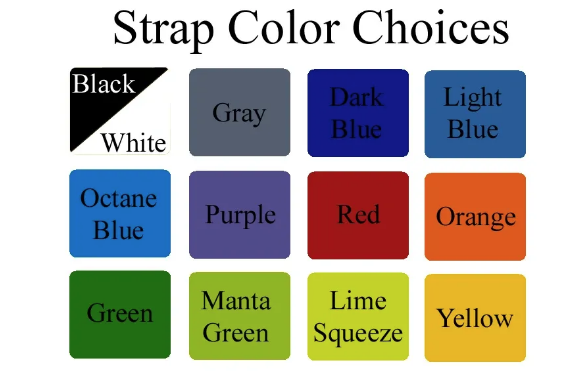 Simmons Loop Color Chart